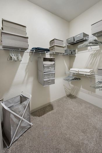 Extra-large closets